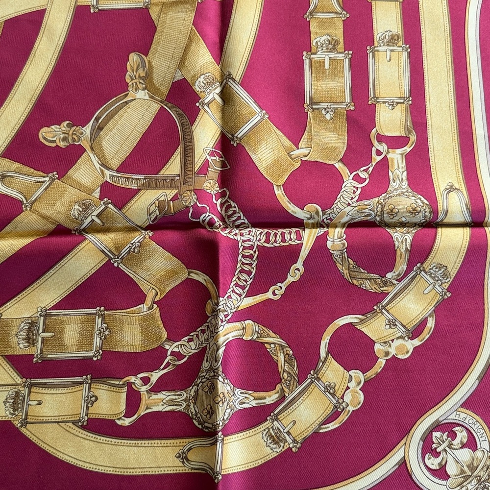 Hermes Vintage Cavalcadour Silk Scarf - Picture 6 of 11